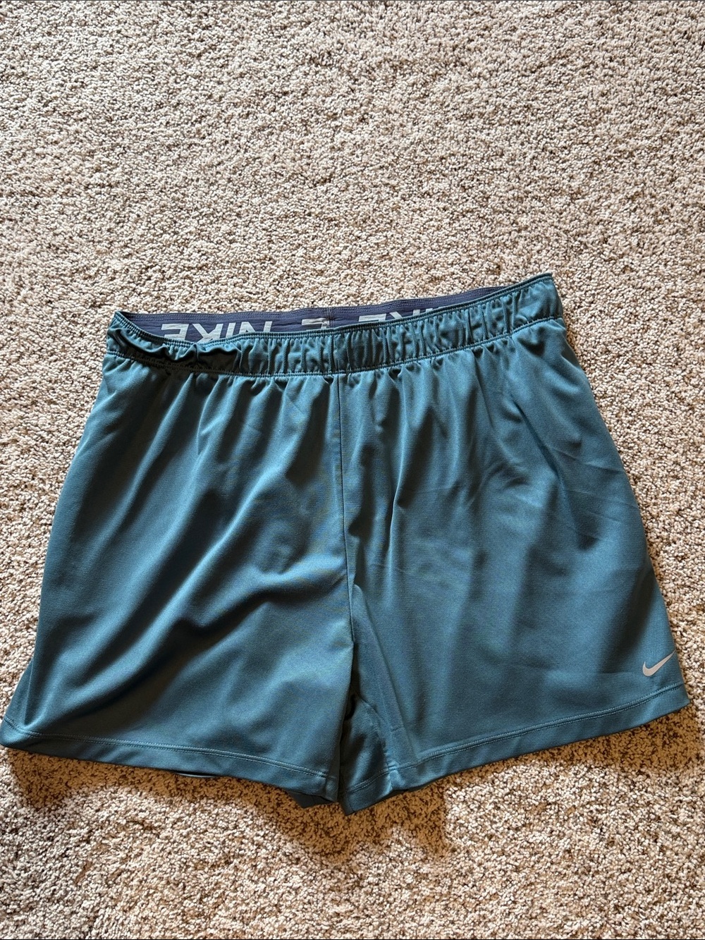 Nike Dri-FIT Attack 5” Training Shorts Women’s XL Blue Teal DX6024-440